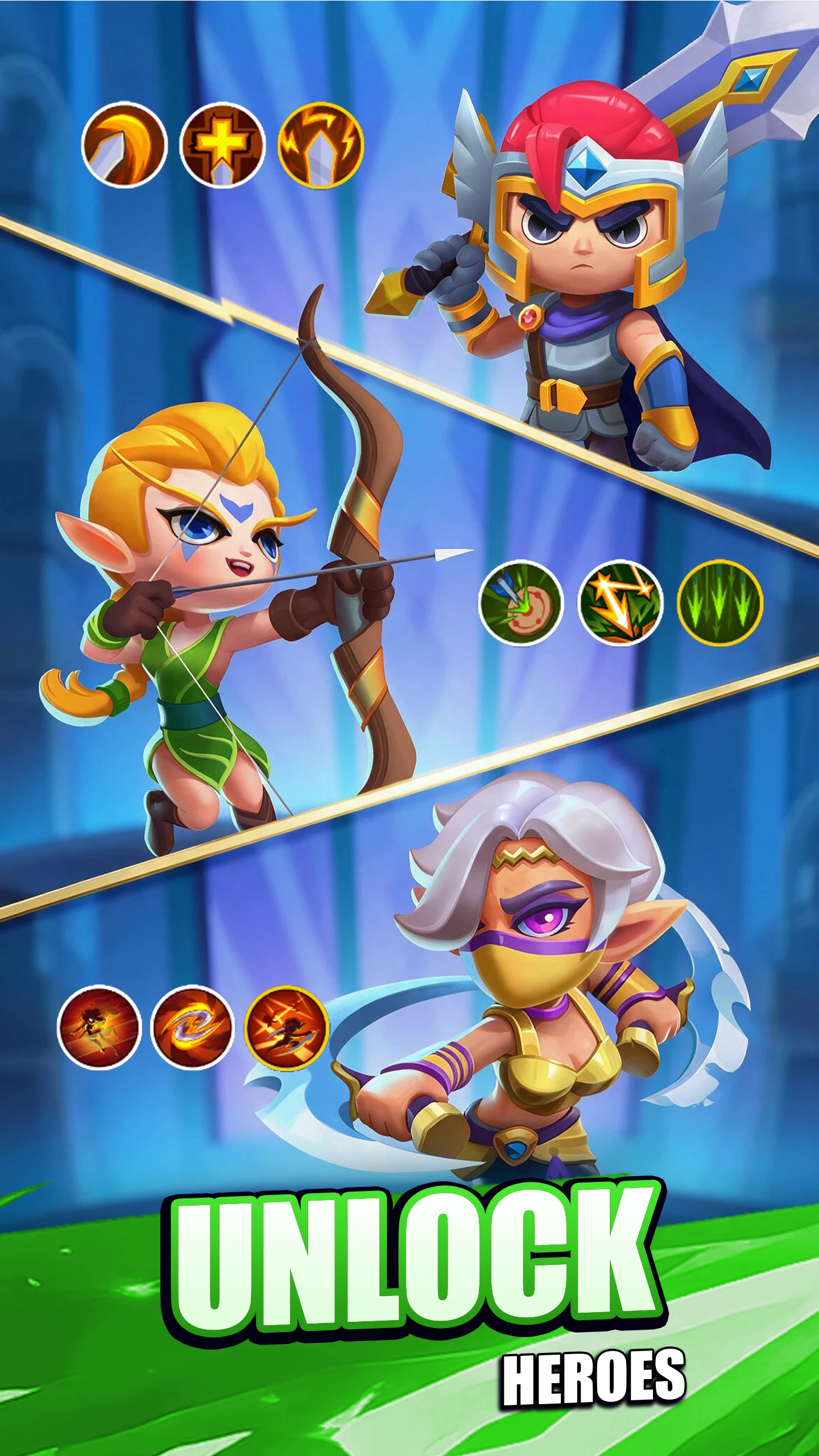 Epic Trio: Roguelike Clash screenshot