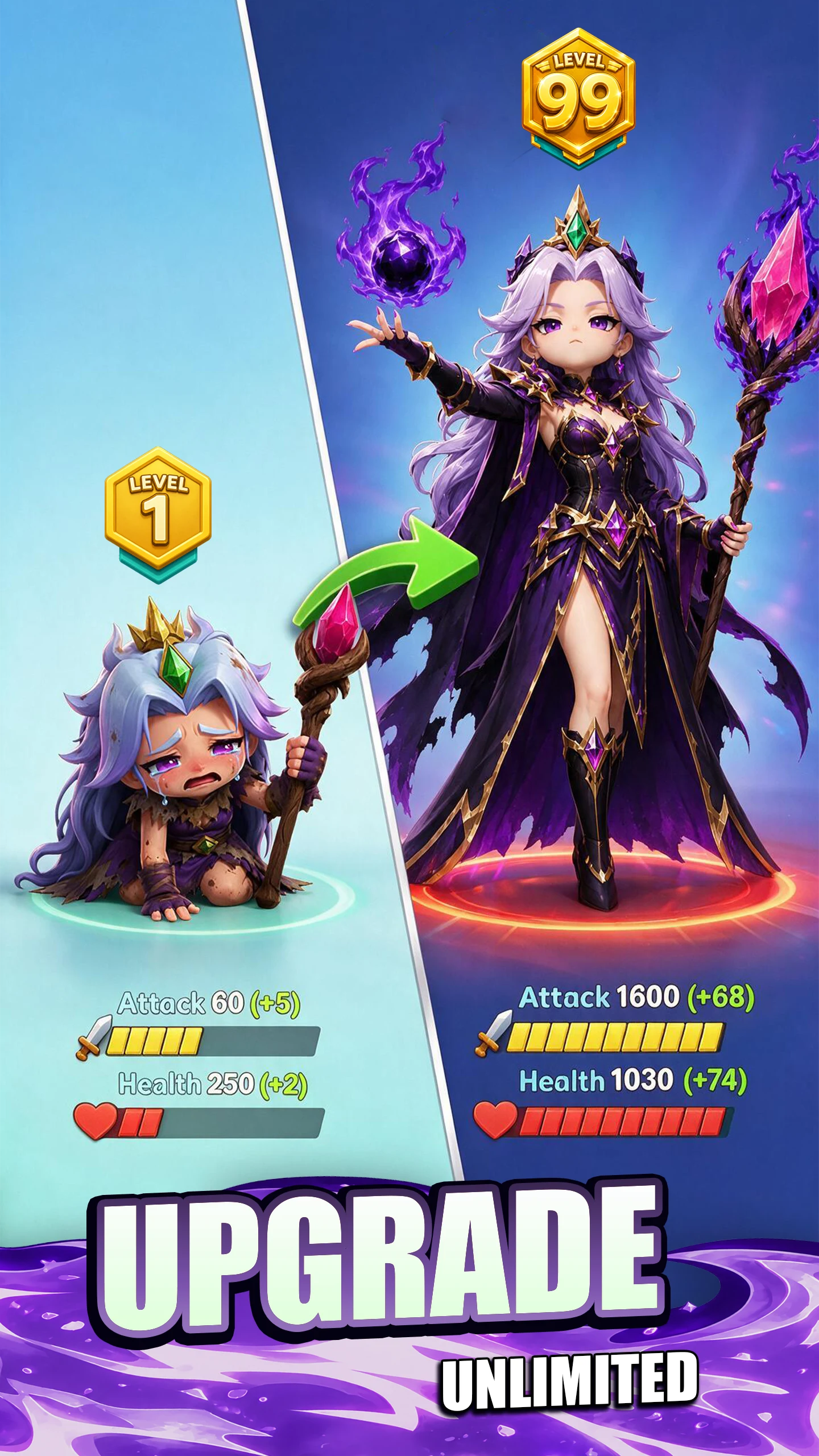 Epic Trio: Roguelike Clash screenshot
